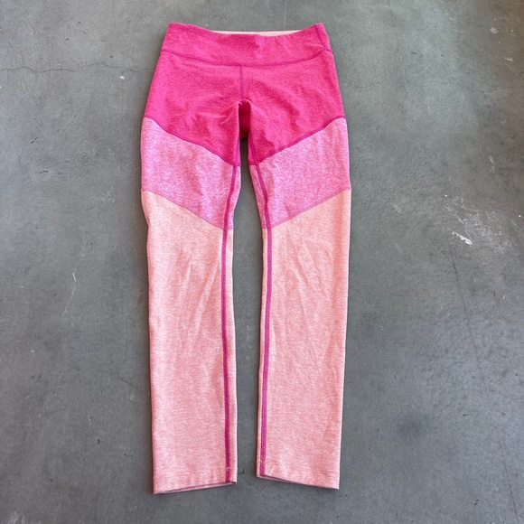 Outdoor Voices Paneled Colorblock Leggings Small Ankle length - Picture 4 of 8